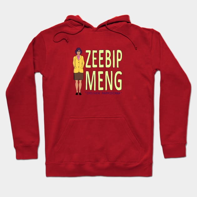 Zeebip Meng Hoodie by brian wysol
